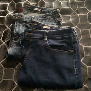 Arizona Jeans 2 Pairs of Darker Blue Jeans😃